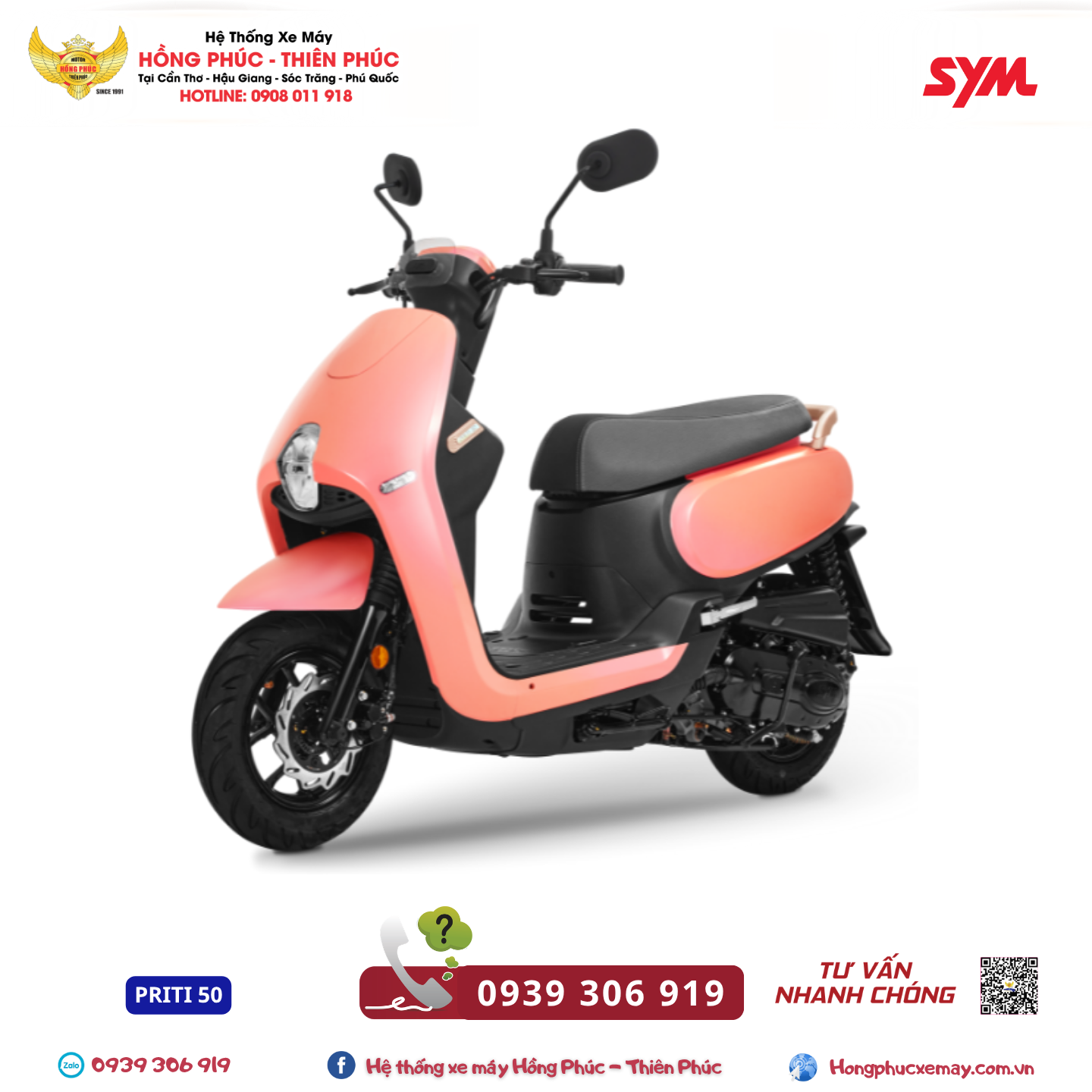 SYM Priti 50