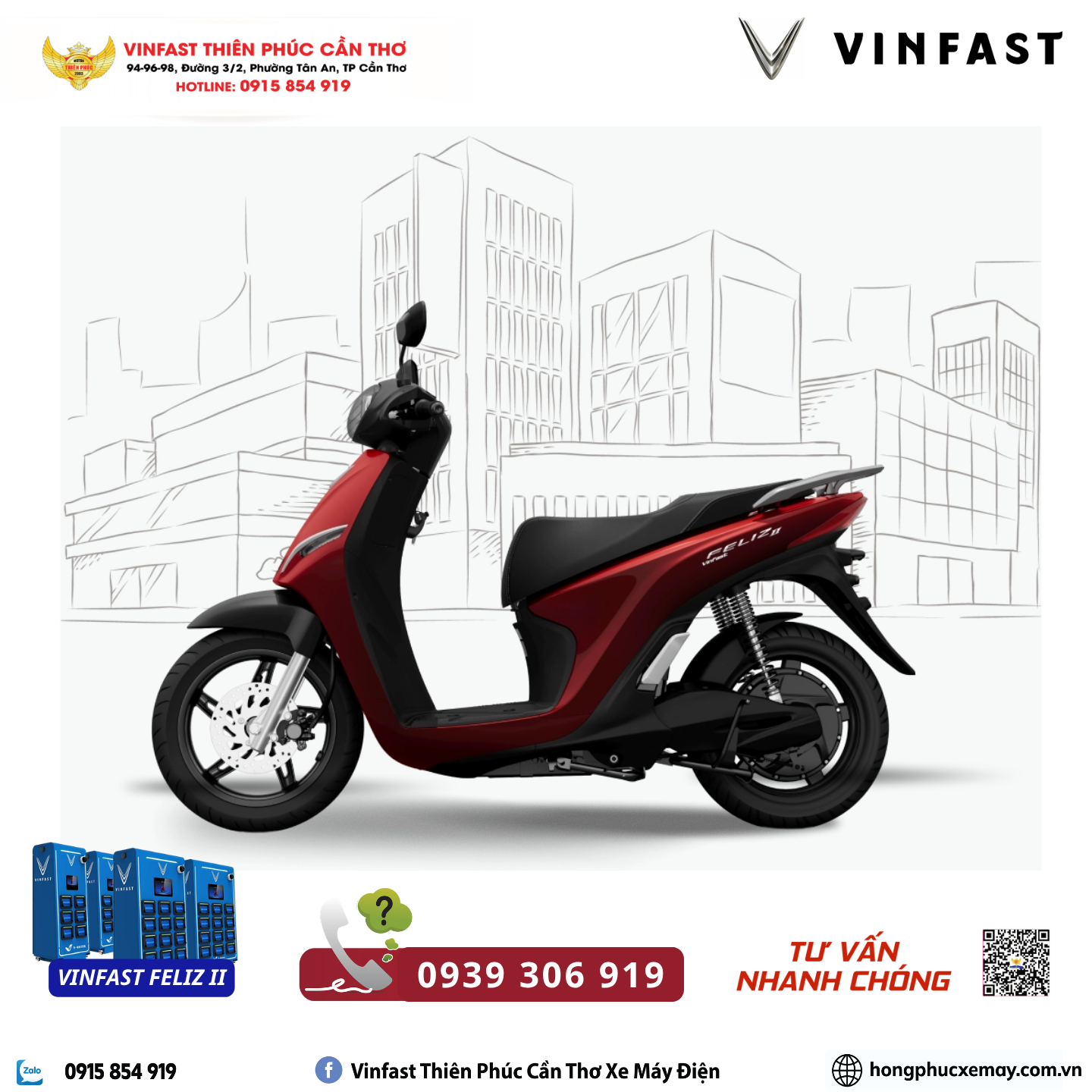 VINFAST FELIZ ĐỔI PIN II - ảnh thu nhỏ 2