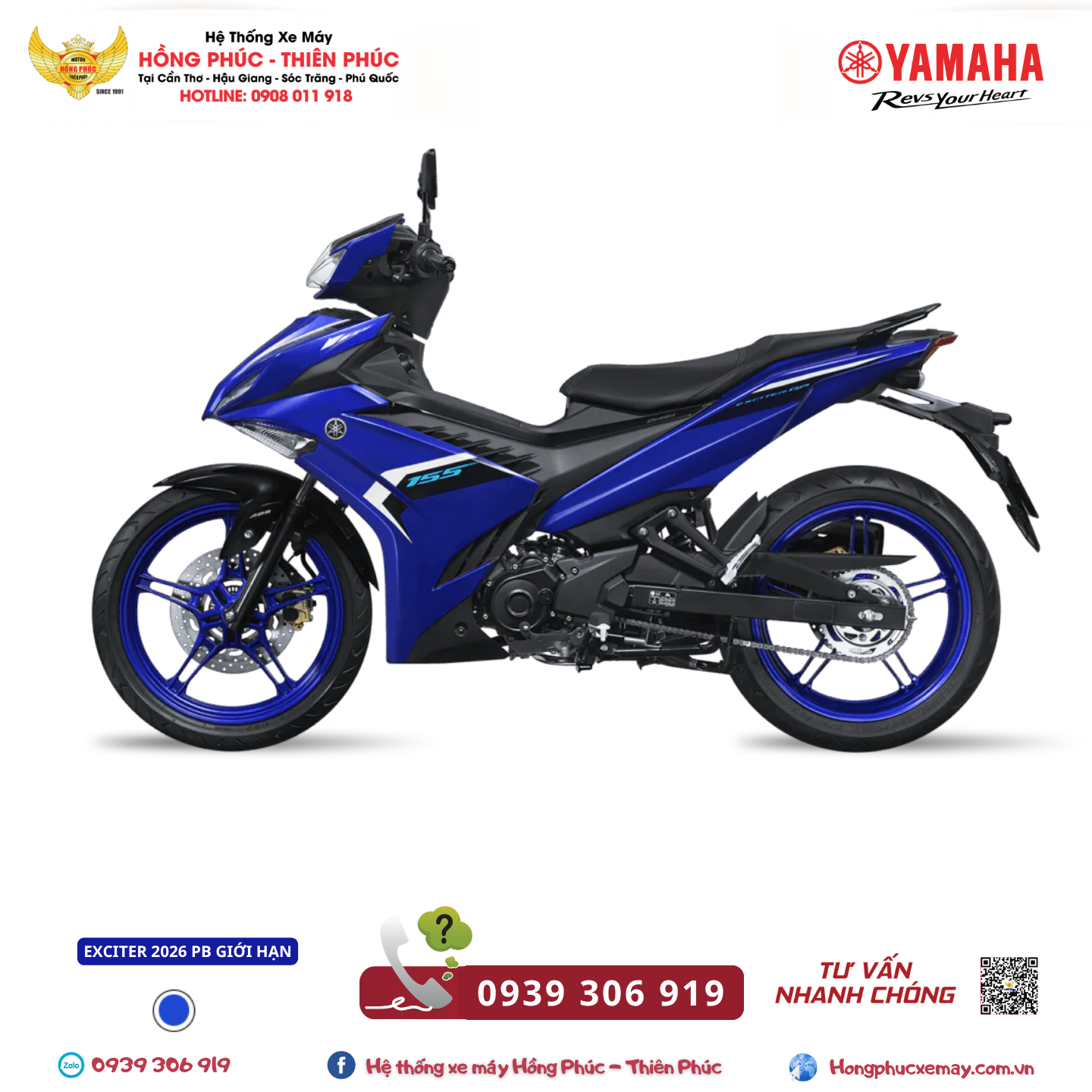 YAMAHA EXCITER 2026 PB GIỚI HẠN - ảnh thu nhỏ 3